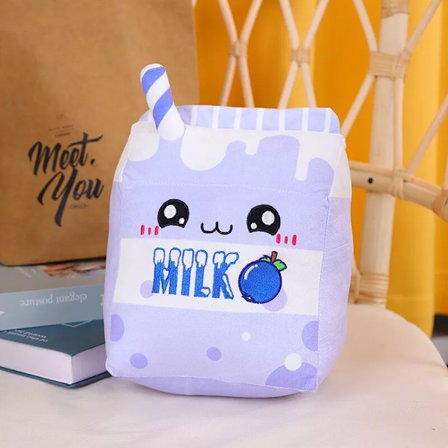 Squishmallets Amelie Blueberry Milk Soft Fill Doll Plyschleksak