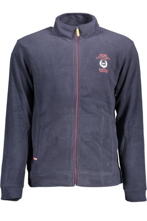 Gian Marco Venturi Felpa Con Zip Uomo Blu