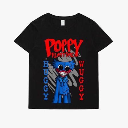poppy playtime Kids Adult Short Sleeve T-Shirt F