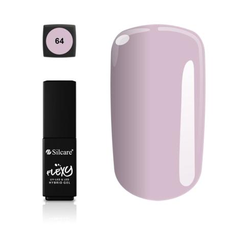 Silcare - Flexy - Hybrid Gel - Color: 64 - 4,5 Gram Lila