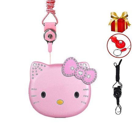 Jente Søt Mini Mobiltelefon Quad Band Flip Cartoon Ulåst Dual Sim Beste gave til barn Barn Cel