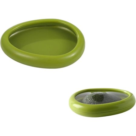 1/4-pakke Matlock, Silikone Opbevaring til Avocado, Løg, Citron, Grøntsager & Frugt i Køleskab_TF_TF