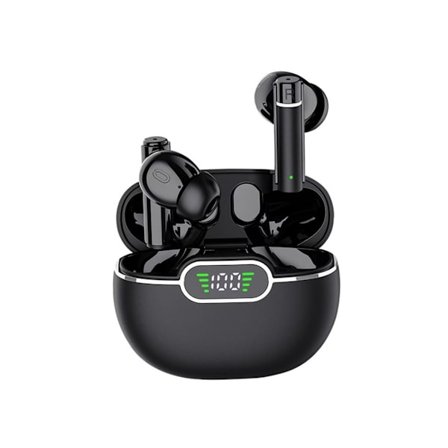 Trådlösa Hörlurar Bluetooth 5.3 In-Ear Bluetooth Headset med LED-Display Ipx5 Sport Hörlurar À YEMAESRE