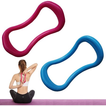 Fitness Circle for Lår og Kjerne, Yoga Ring med Dyp Strekk-Kapasitet, Treningsring for å Forbedre Holdning og Lindre Stramme Muskler, Bærbar