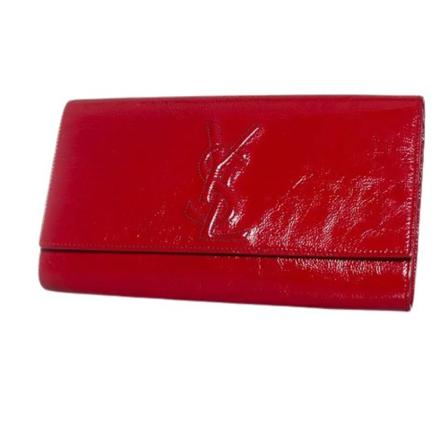 Yves Saint Laurent Vintage, Pre-owned Leather clutches Rood, Dames, Maat:ONE Size,leer