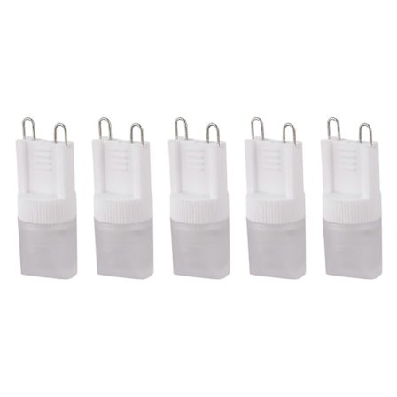 5x G9 Varmt Hvid 1 Led Pære Spotlys Lampe 1w Ac 220v-240v Høj Effekt