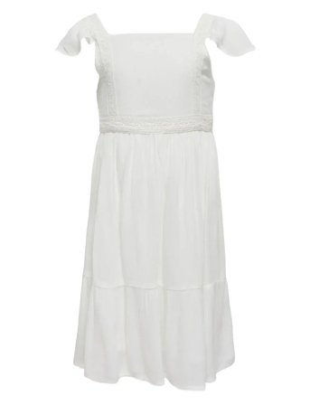 Kids Only | Kogeva S/L Back Cut Out Dress Wvn | 152