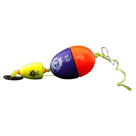 Fiskeflåd med bomuldsknudesæt Electric Fishing Float 5.0