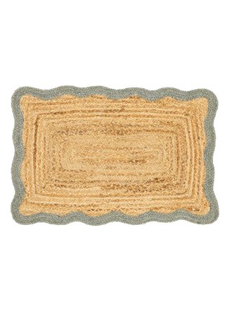 Innen-/Outdoor-Teppich Sway Grün Klein