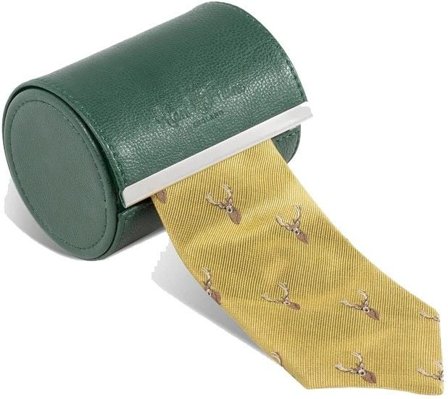 Alan Paine M's Ripon Silk Tie Gold