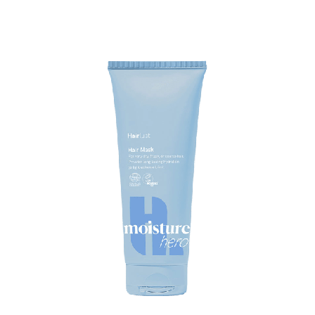 Hairlust Moisture Hero Hair Mask Balsam Unisex Blå 200 ML