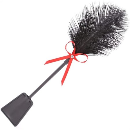 Tickler Whip Spanking Feather Slapping Paddle Whip Rolling Game Accessory Par Toy