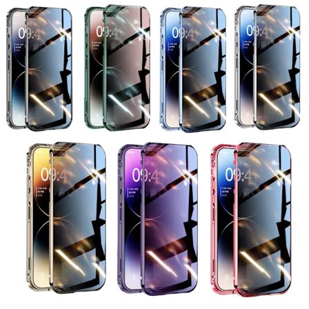 iPhone 16 - Magnetiskt Dubbelsidigt Exklusivt skyddsskal