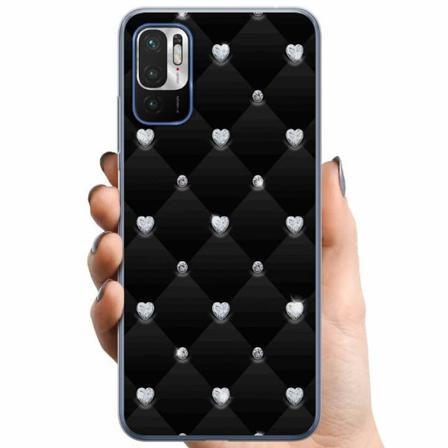 Xiaomi Redmi Note 10 5g Tpu Mobilskal Diamant Hjärta