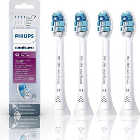 4 erstatningsbørstehoder for Philips Sonicare