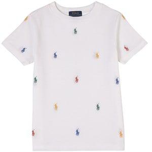 Kids - Ralph Lauren White Branded Pique Shirt 2 Years - Tops - 2 years - White