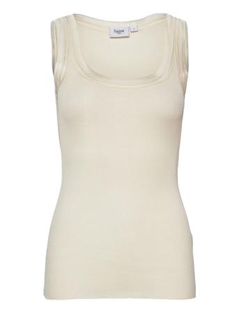 Mayasz Tank Top T-shirts & Tops Sleeveless Kermanvärinen Saint Tropez