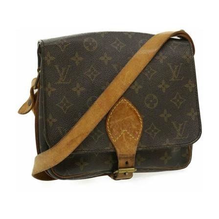 Louis Vuitton Vintage, Pre-owned Cartouchiere Bag Bruin, unisex, Maat:ONE Size