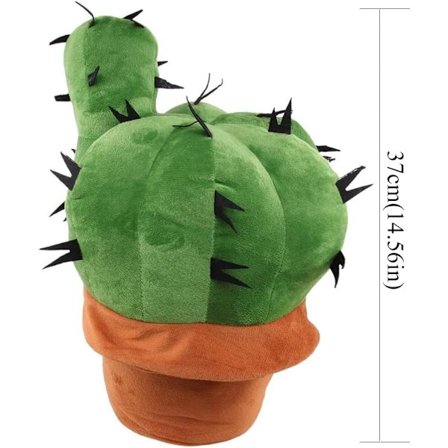 Kaktus Kudde (37cm / 14.56in), Söt Kudde, Skrivbords Kudde, Kaktus