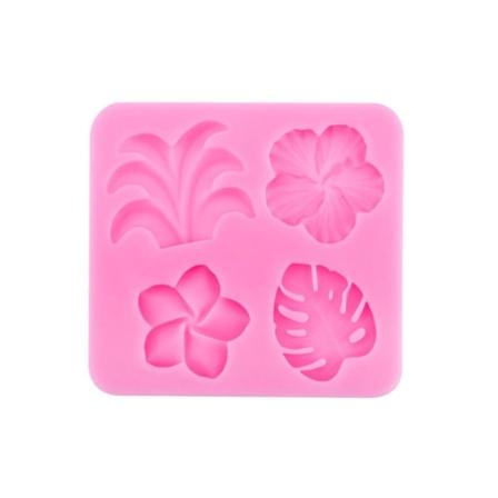 2stk Tropiske blomster Blader Form Fondantformer 1STK 1STK 1pcs
