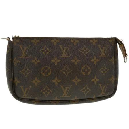 Louis Vuitton Vintage, Pre-owned Pochette Accessoires Monogram Bag Bruin, Dames, Maat:ONE Size,leer
