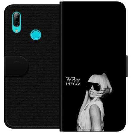 Kompatibel Tegnebogsetui til Huawei P smart 2019 Stranger Things plakat med cyklende silhuetter og rød lynstorm i dramatisk retrodesign