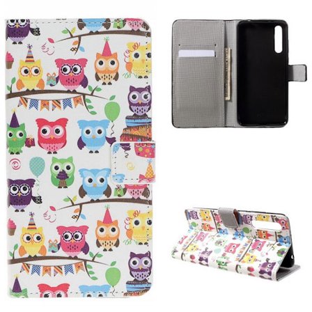 Plånboksfodral Sony Xperia 5 II - Ugglor På Kalas