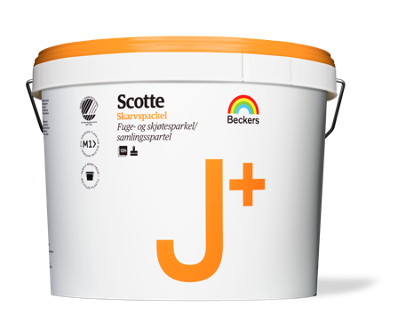 Beckers Scotte J Plus Spackel 10 l, Färg & tapeter