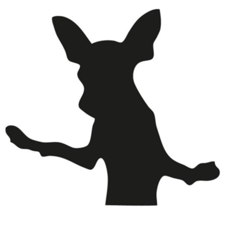 Hund Bildekor Bildekal