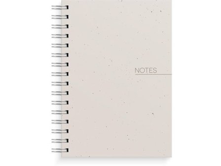 BURDE Ant.bok A5 beige - Lyreco - Kontorsmaterial - Block och anteckningsböcker - Anteckningsböcker