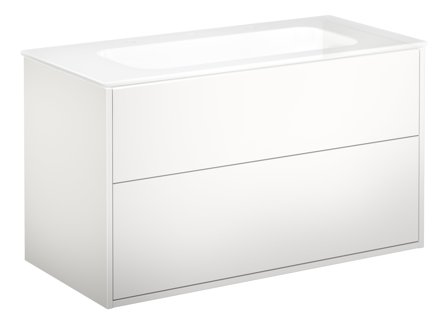 Gustavsberg Artic Kommod vit, 100 cm, utan tvättställ, Badrum