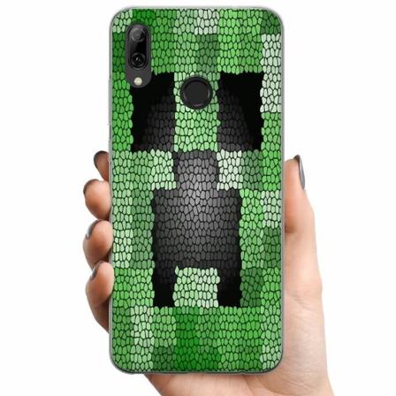 Huawei P Smart 2019 Tpu Mobilskal Creeper / Minecraft