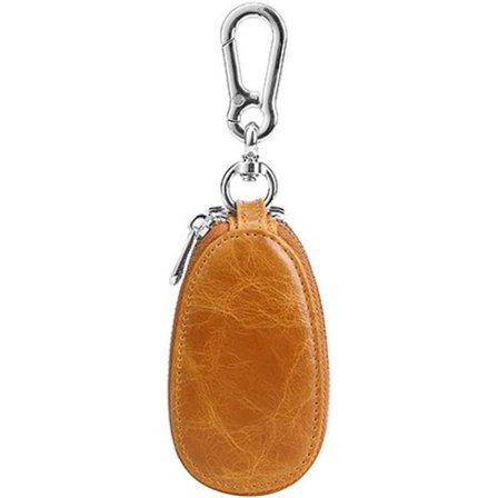 Mini myntlomme, bilnøkkelveske i PU-lær, multifunksjonell sikkerhetslommeveske, bilnøkkeltilbehør for menn, bilnøkkelveske