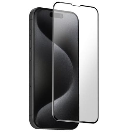 Härdat glas för iPhone 16 Pro 9H hårdhet Anti-reflex Full lim Transparent Transparent