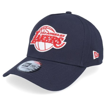 New Era - NBA Blå adjustable Keps - Hatstore Exclusive x LA Lakers Old Glory A-frame @ Hatstore