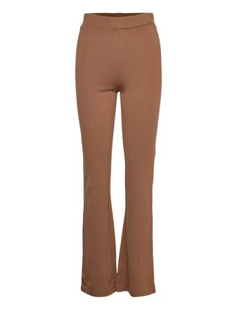 Jdybeauty Flare Pant Jrs Lo Brown Jacqueline De Yong