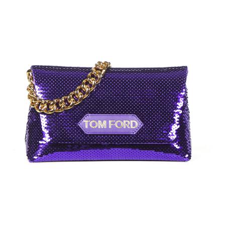 Tom Ford, Handbags Paars, Dames, Maat:ONE Size,Viscose