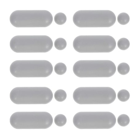 20 stk. Toalettlokk Tilbehør Dempepute Praktisk Toalettsete Lydløs Pakning