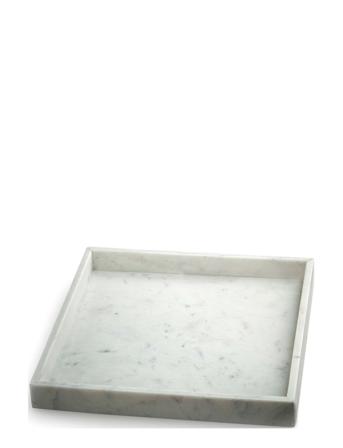 Marblelous Tray Large Home Decoration Decorative Platters & Bowls Vit Nordstjerne