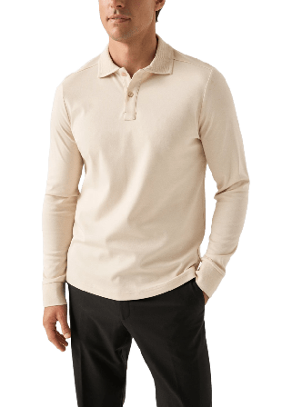 Eton Poloskjorta Skjortor Herr Vit M