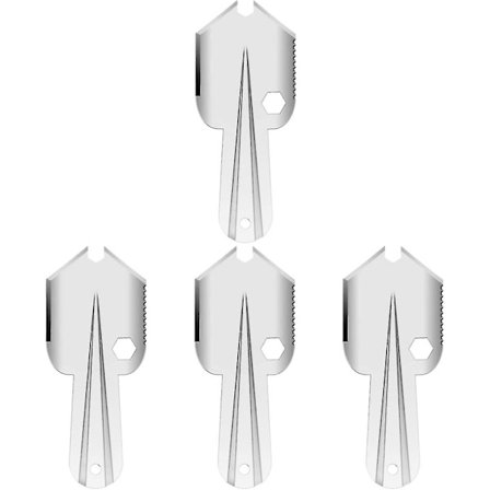 Håndspade til Havearbejde, Håndværktøj til Havearbejde, Lille Havegravemaskine, Plantningsværktøj, Jernhavegravemaskine (4 stk)