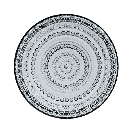 Iittala Tallrik Kastehelmi, Ø17 cm Skålar Grå ONESIZE