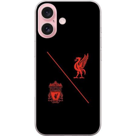Apple iPhone 16 Läpinäkyvä kuori Liverpool L.F.C.