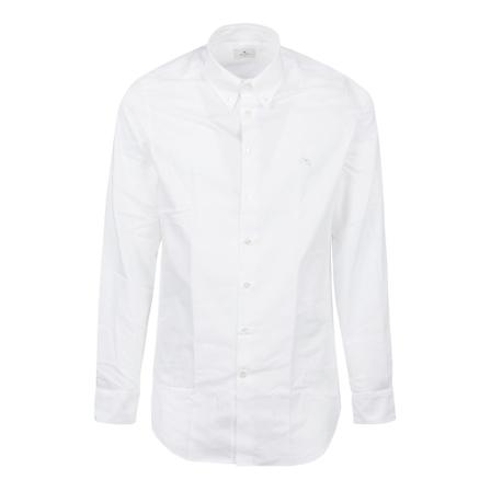 Etro - Skjortor - Vit - Herr - Storlek: Xl, Herr, Storlek: XL
