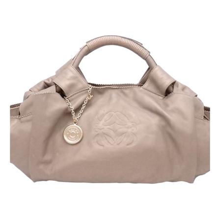 Loewe Pre-owned HandTass , Beige , Dames , Maat: ONE Size Vintage Tassen
