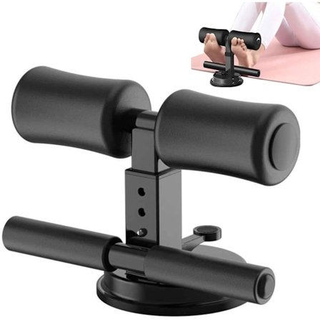 Sugekop Sit-Up Bar til Gulvøvelser, Mavemuskeltræningshjælpemiddel, Ankelstøtte