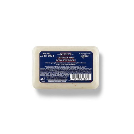 Kiehl’s Men's Scrub Soap 200 g, Mænd, Kropspleje, Scrub