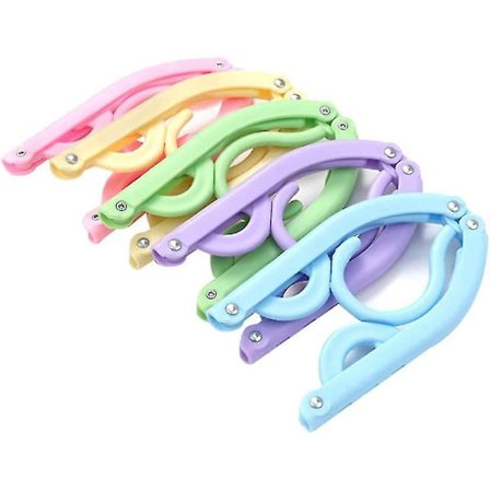 Vaatetelineet ja -pidikkeet Kannettavat Taittuvat Vaatetelineet Matkavarusteet Taittuva Vaatekuivatusteline Matkalle (5 väriä) (5 kpl)