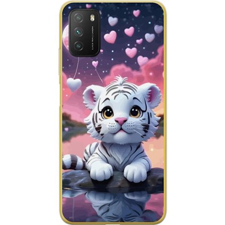 Yhteensopiva Puhelinkuori Xiaomi Poco M3 Tigerunge rosa