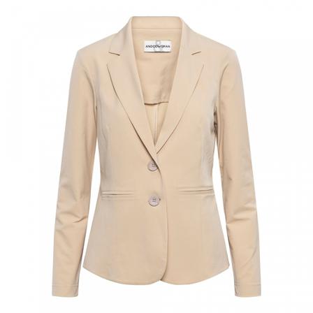 &Co Woman Phileine Travel ZL Blazer , Beige , Dames , Maat: M